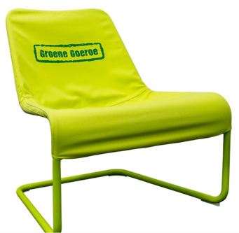 Groene stoel