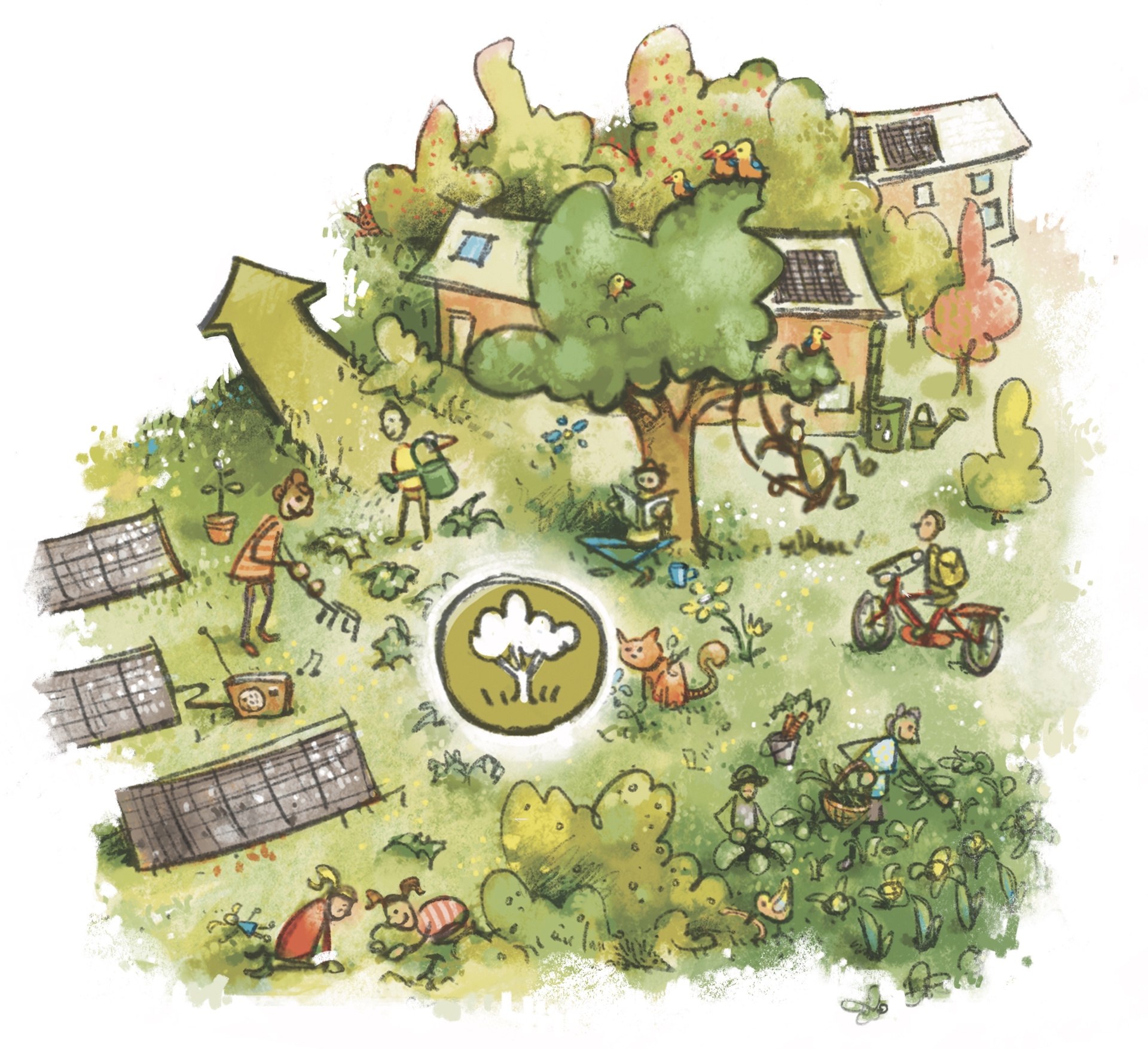 Area Infographic Groen