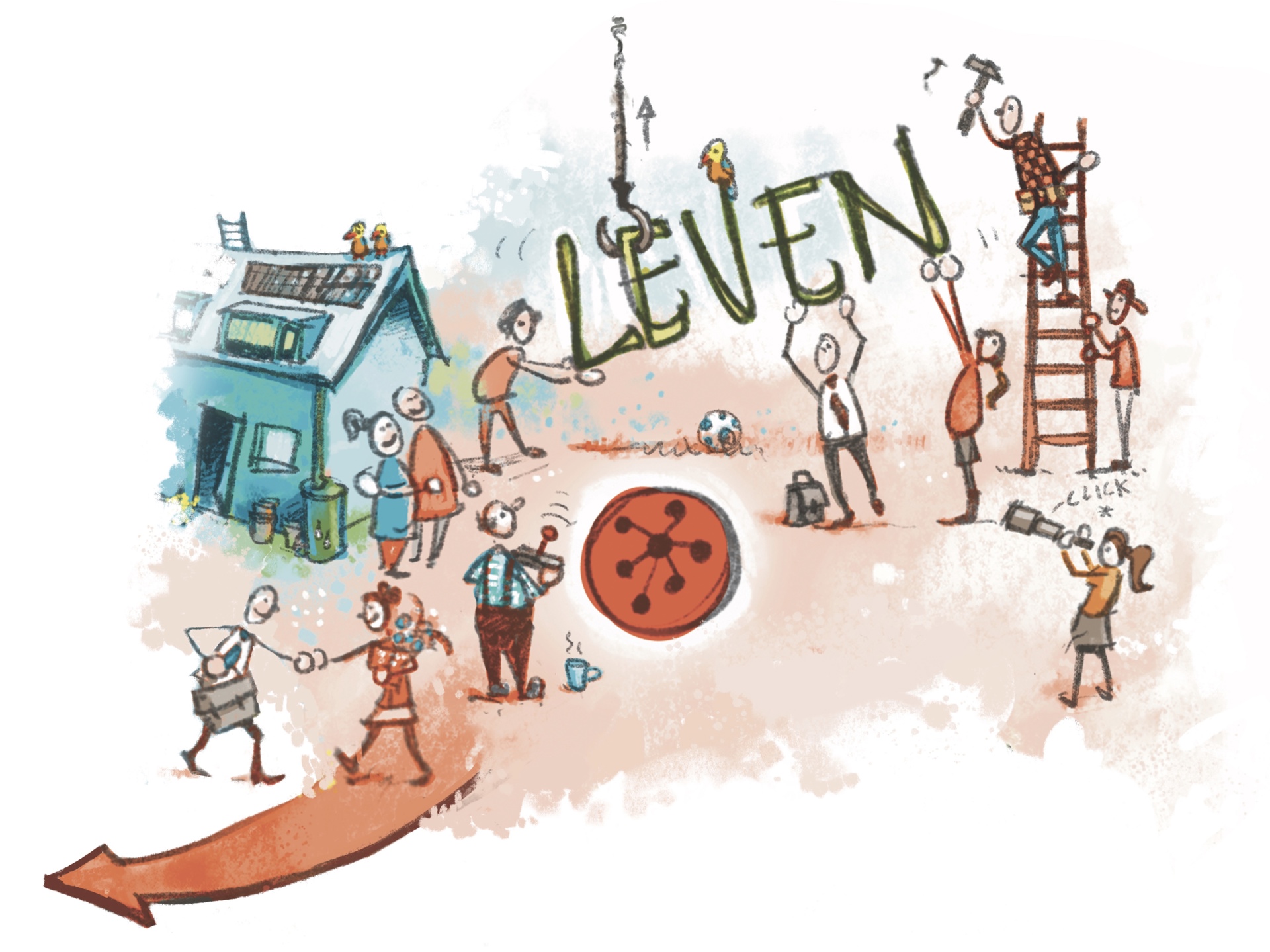 Area Infographic Rood