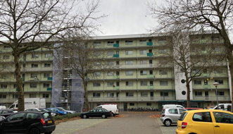 Aanzicht flats Uden